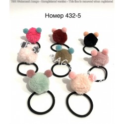 Гумка для волоссяNo432-5