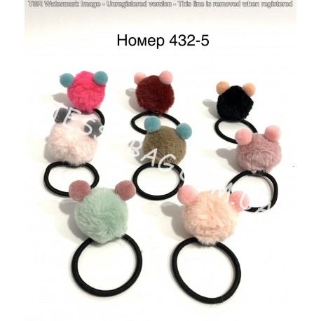 Гумка для волоссяNo432-5