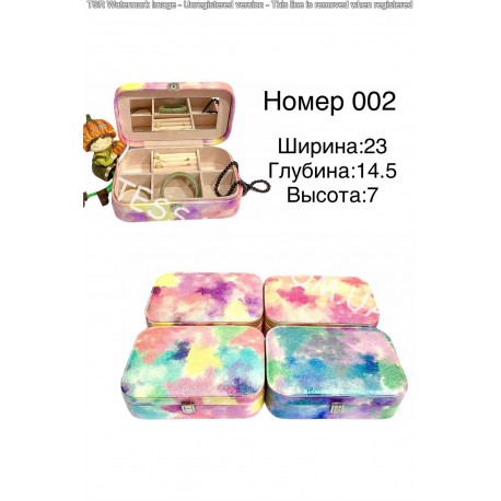 Шкатулка для украшений 002